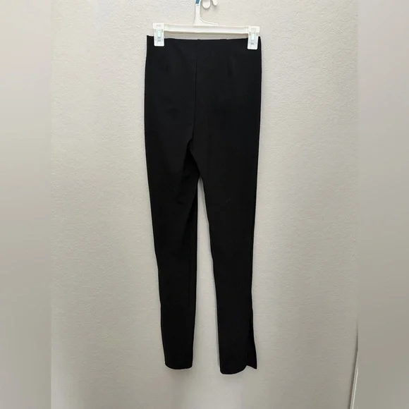 Zara Slim Front Slit Pants Size S Quiet Luxury Office Siren - Picture 6 of 8